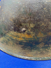 Load image into Gallery viewer, WW2 Canadian / British Army Mk3 Turtle Helmet Original - The Militaria Shop