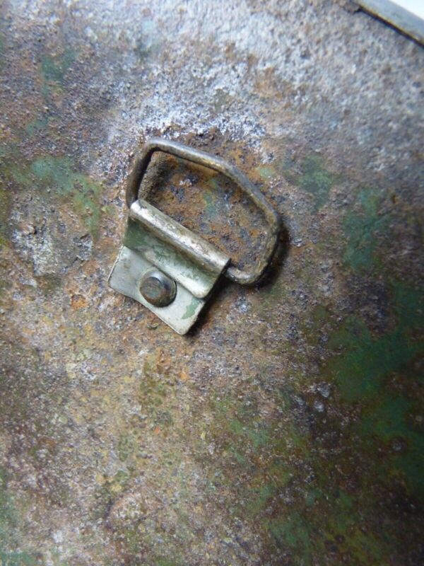 Mk3 Canadian / British Army Original WW2 Turtle Helmet High Rivet - The Militaria Shop
