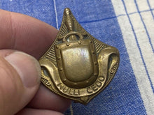 Load image into Gallery viewer, Original Vintage Dutch Army Infantry Badge with Rear Fastening Loops - Null Cedo - The Militaria Shop