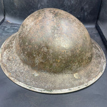 Load image into Gallery viewer, Original WW2 British Army Mk2 Combat Helmet Shell - South African Manufactured - The Militaria Shop