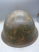 Load image into Gallery viewer, Original WW2 Onwards British Army Mk4 Turtle Helmet - The Militaria Shop