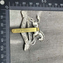 Load image into Gallery viewer, Original WW2 British Army Cap Badge - 3rd The King's Own Hussars - The Militaria Shop