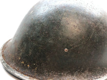 Load image into Gallery viewer, WW2 Canadian / British Army Mk3 Turtle Helmet Shell Original - The Militaria Shop