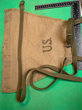 Charger l'image dans la galerie, Original WW2 US Army M1928 Haversack Pack Tail - 1944 Dated - The Militaria Shop