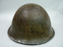 Load image into Gallery viewer, Original WW2 British / Canadian Mk3 Turtle Helmet Great Paint - The Militaria Shop