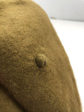 Charger l'image dans la galerie, Genuine British Army Khaki Guards Regimental Beret Hat - Size 58cm - The Militaria Shop