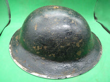 Load image into Gallery viewer, Original WW2 South African Army Mk2 Brodie Helmet - British Style Combat Helmet - The Militaria Shop