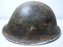Load image into Gallery viewer, Mk3 Canadian / British Army Original WW2 Turtle Helmet High Rivet - The Militaria Shop