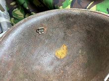 Load image into Gallery viewer, British / Canadian Army Mark 3 Turtle Helmet - Original WW2 Combat Helmet - The Militaria Shop