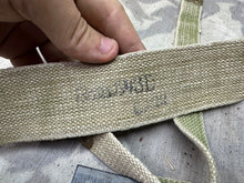 Load image into Gallery viewer, Original WW2 British Army 37 Pattern Shoulder Strap - Indian Made - 1943 Dated - The Militaria Shop