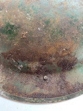 Load image into Gallery viewer, Original WW2 British Home Front Civil Defence Wardens Helmet & Liner - The Militaria Shop