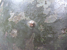 Load image into Gallery viewer, Original Mk3 Canadian / British Army WW2 Turtle Helmet High Rivet - The Militaria Shop