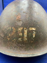 Load image into Gallery viewer, WW2 Canadian / British Army Mk3 Turtle Helmet Original - The Militaria Shop