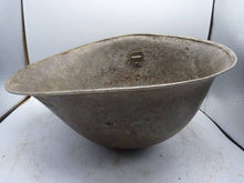 Load image into Gallery viewer, Original WW2 British / Canadian Army Mk3 High Rivet Turtle Army Combat Helmet - The Militaria Shop