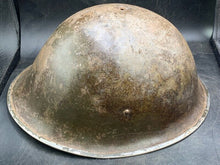 Load image into Gallery viewer, Original WW2 British / Canadian Army Mk3 Turtle Helmet - The Militaria Shop