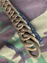 Load image into Gallery viewer, Original British Army Helmet Brass Chin Scales - Ideal Parts- Repair/Restoration - The Militaria Shop