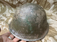 Lade das Bild in den Galerie-Viewer, WW2 Mk3 High Rivet Turtle - British / Canadian Army Helmet - Nice Original - The Militaria Shop