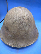 Load image into Gallery viewer, Original WW2 Onwards British Army Mk4 Turtle Helmet - The Militaria Shop