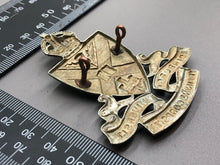 Charger l'image dans la galerie, Original WW2 British Army Edinburgh University OTC Officer Training Cap Badge - The Militaria Shop