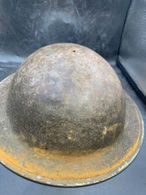 Charger l'image dans la galerie, Original WW2 British Army Mk2 Combat Helmet Shell - South African Manufactured - The Militaria Shop