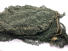 Load image into Gallery viewer, Original WW2 British Army Combat Helmet Net - Fits Mk2, Mk3 or US M1 Helmet - The Militaria Shop