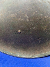 Load image into Gallery viewer, WW2 Canadian / British Army Mk3 Turtle Helmet Original - The Militaria Shop