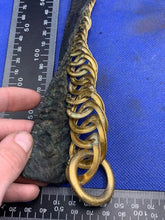 Load image into Gallery viewer, Original British Army Helmet Brass Chin Scales - Ideal Parts- Repair/Restoration - The Militaria Shop