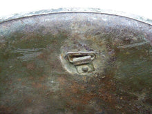 Load image into Gallery viewer, Original WW2 British / Canadian Army Mk3 High Rivet Turtle Army Combat Helmet - The Militaria Shop