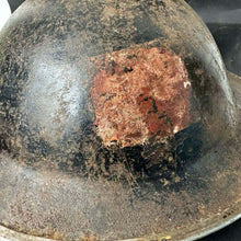 Load image into Gallery viewer, Original WW2 British Army Mk2 Combat Helmet Shell - South African Manufactured - The Militaria Shop