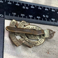 Load image into Gallery viewer, Origianl WW2 British Army Royal Army Ordnance Corps Cap Badge - The Militaria Shop