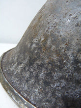 Load image into Gallery viewer, Mk3 Canadian / British Army Original WW2 Turtle Helmet High Rivet - The Militaria Shop