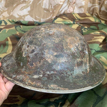 Charger l'image dans la galerie, Original WW2 British Style South African Mk2 Army Combat Helmet - The Militaria Shop