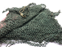 Load image into Gallery viewer, Original WW2 British Army Combat Helmet Net - Fits Mk2, Mk3 or US M1 Helmet - The Militaria Shop