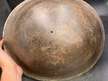 Load image into Gallery viewer, Original WW2 British / Canadian Army Mk3 Turtle Helmet - The Militaria Shop
