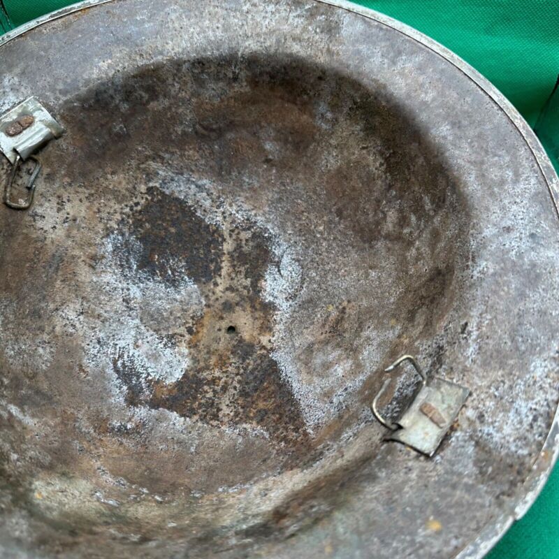 British Army Mk2 Brodie Helmet - Original WW2 - South African Manufactured - The Militaria Shop