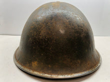 Load image into Gallery viewer, WW2 Canadian / British Army Mk3 Turtle Helmet Shell Original - The Militaria Shop