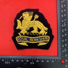 Load image into Gallery viewer, British Army Royal Berkshire Regimental Embroidered Blazer Badge - The Militaria Shop