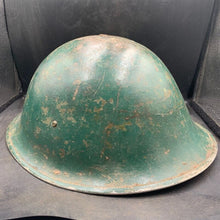 Charger l'image dans la galerie, British / Canadian Army WW2 Mk3 Turtle Helmet - Original WW2 Helmet - The Militaria Shop