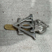 Load image into Gallery viewer, Original WW2 British Army Cap Badge - 5th Royal Inniskilling Dragoon Guards - The Militaria Shop