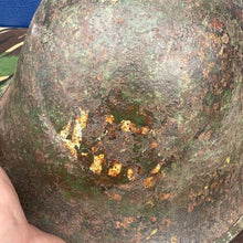 Load image into Gallery viewer, WW2 Canadian Army Mk3 Turtle Helmet - Original Helmet Shell - High Rivet - The Militaria Shop