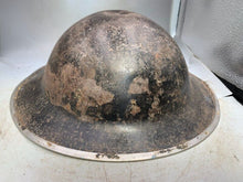 Load image into Gallery viewer, Original WW2 British Army Mk2 Army Combat Helmet - South African Manufactured - The Militaria Shop