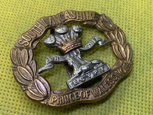 Load image into Gallery viewer, British Army - South Lancashire Prince of Wales's Regiment Cap Badge - The Militaria Shop