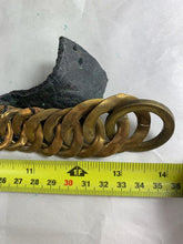 Load image into Gallery viewer, Original British Army Helmet Brass Chin Scales - Ideal Parts- Repair/Restoration - The Militaria Shop