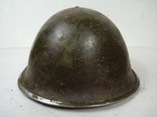 Load image into Gallery viewer, Original Mk3 Canadian / British Army WW2 Turtle Helmet High Rivet - The Militaria Shop