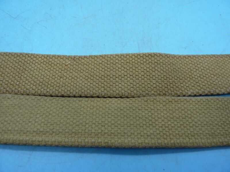 Original WW2 British Army 37 Pattern Canvass Shoulder Strap / Cross Strap - The Militaria Shop