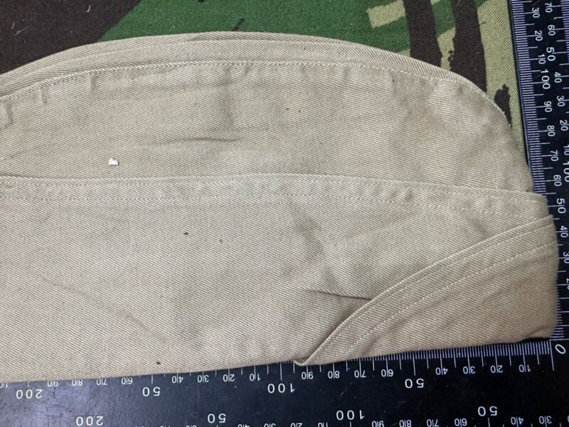 Original WW2 US Army Garrison Side Cap Hat - Old Stock - Combat Servicable - The Militaria Shop