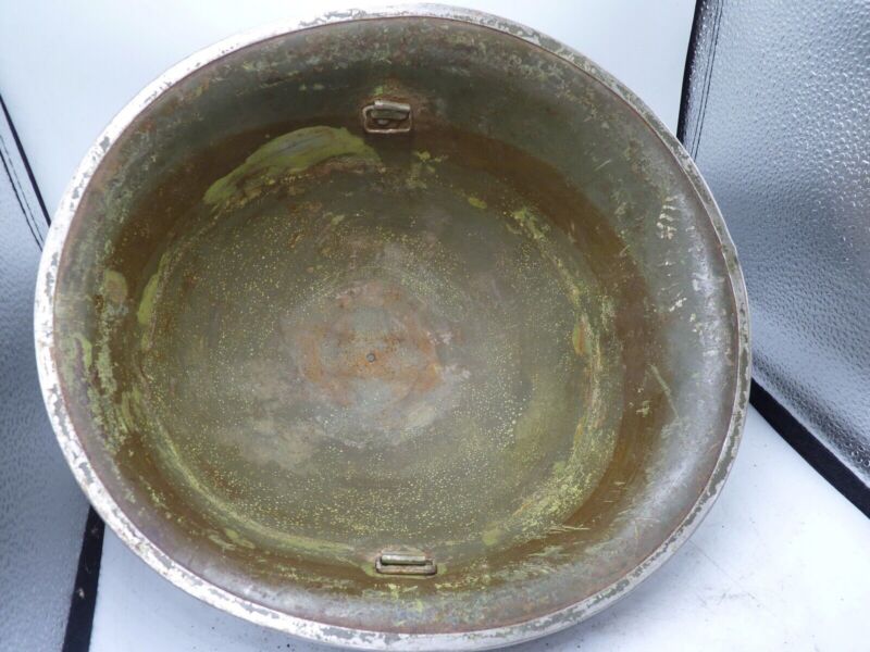 Mk3 Canadian / British Army Original WW2 Turtle Helmet High Rivet - The Militaria Shop