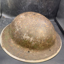 Load image into Gallery viewer, Original WW2 British Army Mk2 Combat Helmet Shell - South African Manufactured - The Militaria Shop