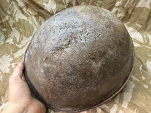 Charger l'image dans la galerie, WW2 Mk3 High Rivet Turtle - British / Canadian Army Helmet - Nice Original - The Militaria Shop