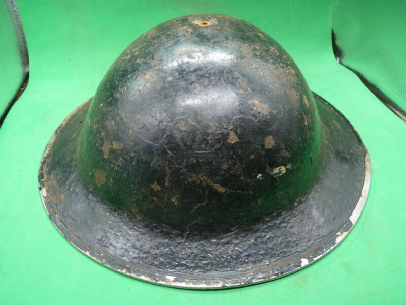 Original WW2 South African Army Mk2 Brodie Helmet - British Style Combat Helmet - The Militaria Shop